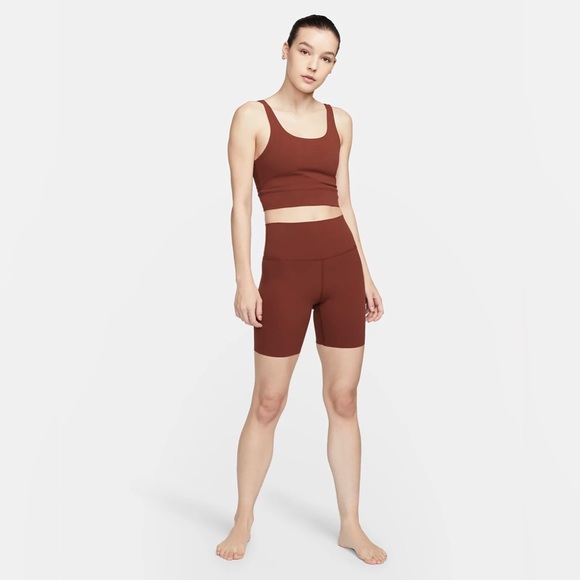 Nike Yoga Luxe Women's High-Waisted Shorts - Picture 6 of 6